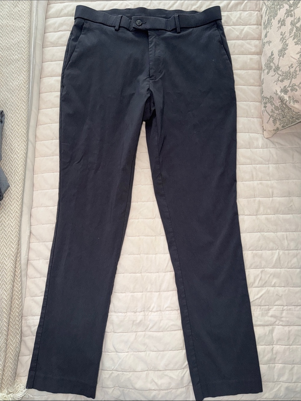 Apt. 9 Men's Dark Grey Slim Chinos